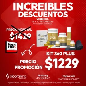 kit 360 plus el más vendido