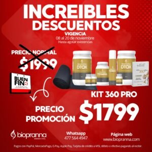 kit 360 pro baja de peso rápido