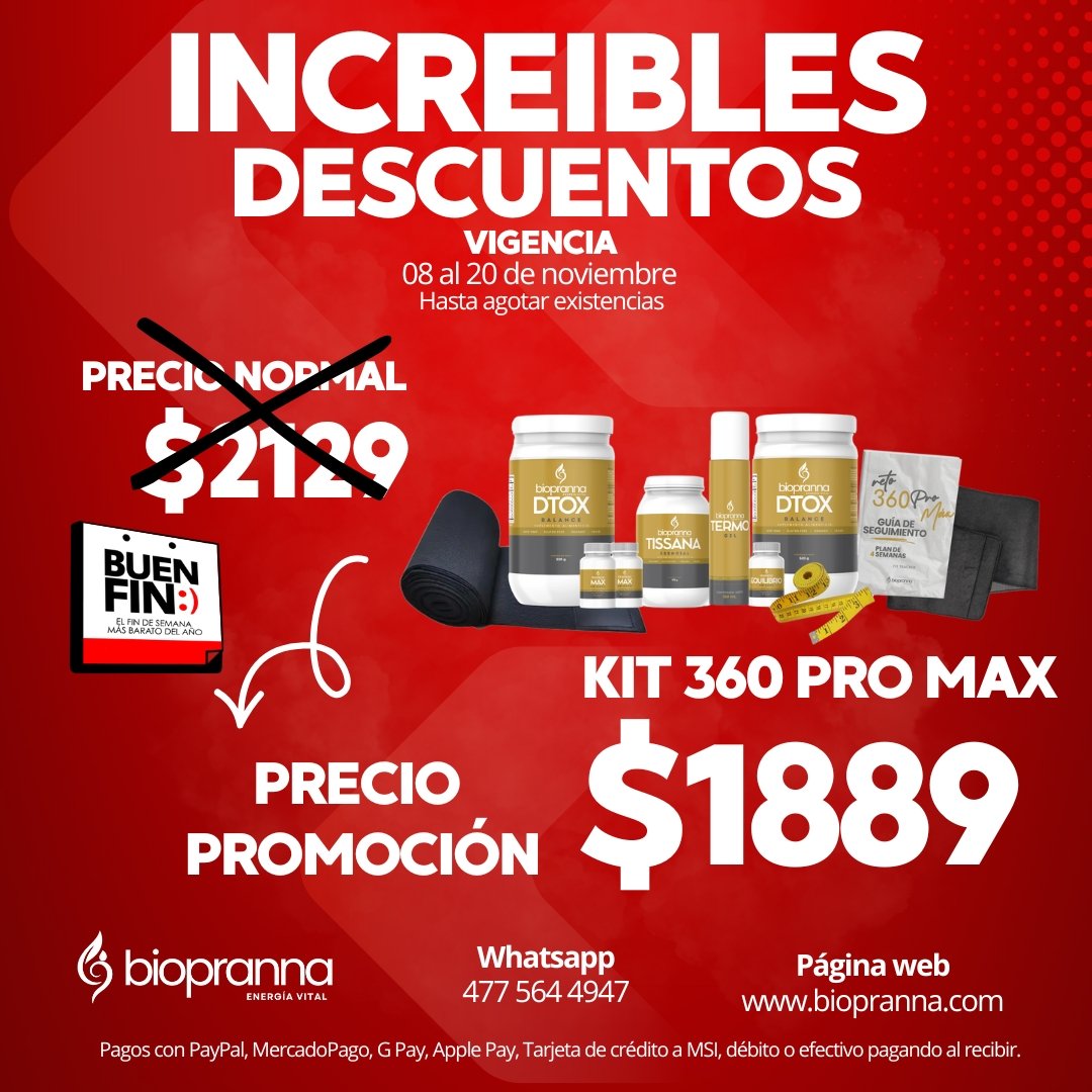 kit 360 pro máx el más completo para bajar de peso kit 360 pro máx el más completo para bajar de peso